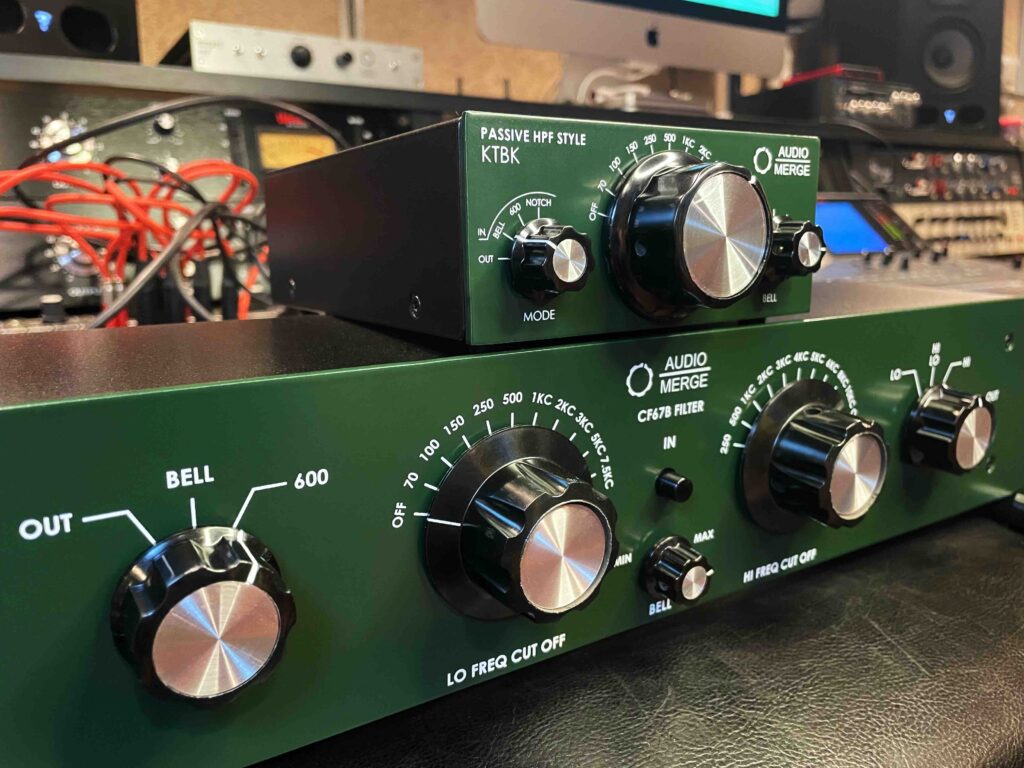 Audio Merge KTBK1B and CF67B, our passive filter fam