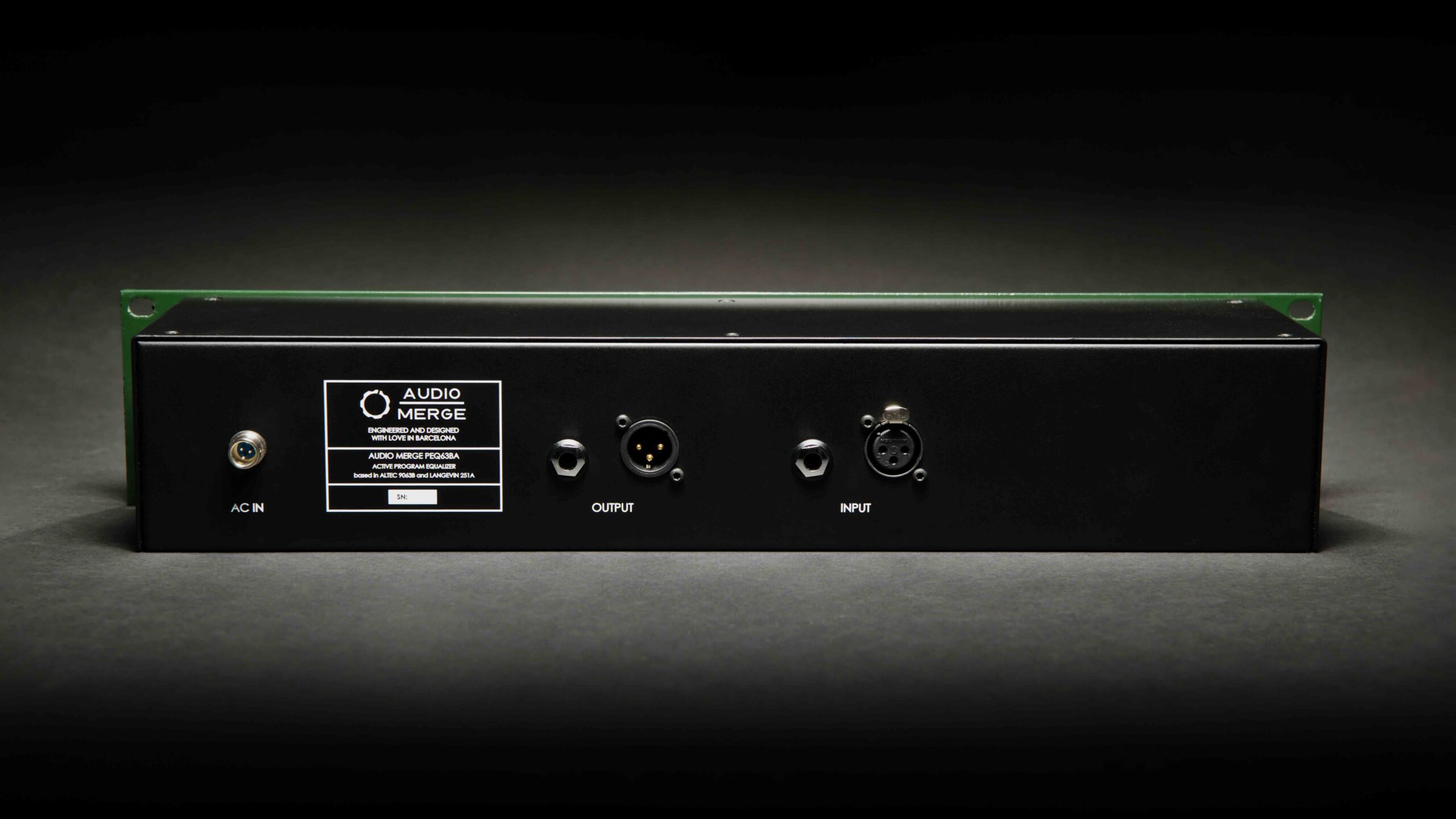 Audio Merge PEQ63BA - back